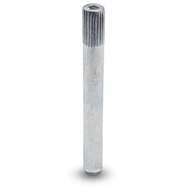 Hinge Knurled 3/8" Hinge Pin Zinc Plated Steel